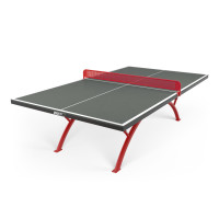 Антивандальный теннисный стол Unix Line 14 mm SMC TTS14ANVGYRD Grey\Red