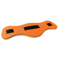 Пояс страховочный для аквааэробики Sportex 2-х цветный, 62х22х2,3см E39341 оранжево\желтый