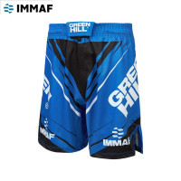 Шорты Green Hill MMA SHORT IMMAF approved MMI-4022, синие