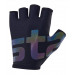 Перчатки для фитнеса Star Fit WG-102, черный/светоотражающий 75_75