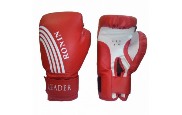 Боксерские перчатки Ronin Leader красный 8 oz 600_380