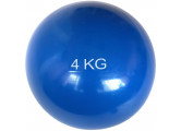 Медбол 4 кг, d17см Sportex MB4 синий