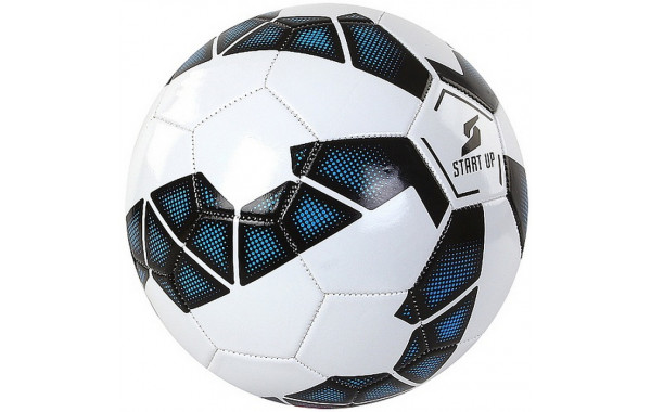 Мяч футбольный для отдыха Start Up E5131 белый/черный р.5 600_380