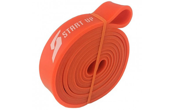 Эспандер для фитнеса замкнутый Start Up NY 208x2,9x0,45 см (нагрузка 12-25кг) orange 600_380