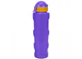 Бутылка для воды LIFESTYLE со шнурком, 700 ml., anatomic, прозрачно/фиолетовый КК0161