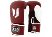 Боксерские перчатки Jabb JE-4056/Eu Air 56 коричневы/белый 10oz