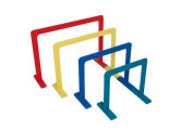Дуги для подлезания ФСИ Матрешка, набор 4шт, h60;55;50;45см, фанера 9246 разноцветные