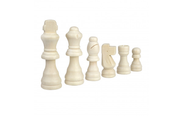 Шахматные фигуры деревянные с подложкой 7,6см Partida parfig76 600_380