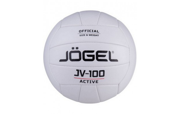 Мяч волейбольный Jogel JV-100 р.5, белый 600_380