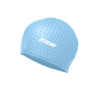 Шапочка для плавания Atemi bubble cap Light blue FBC1LBE голубой