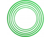 Обруч пластмассовый 70см (зеленый)