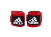 Бинты эластичные Adidas AIBA Rules Boxing Crepe Bandage (пара) adiBP031 красный