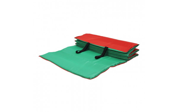 Коврик гимнастический Body Form 180x60x1 см BF-002 красный-зеленый 600_380