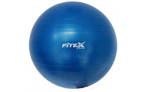 Гимнастический мяч Fitex Pro 75 см FTX-1225-75 синий 600_380
