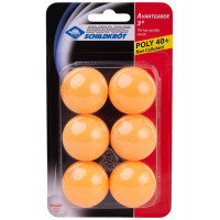 Мячи для настольного тенниса Donic Avantgarde 3, 6 штук, оранжевый
