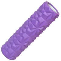 Ролик для йоги Sportex 45х13см, ЭВА\АБС E40749 фиолетовый