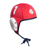 Шапочка для водного поло Mad Wave Waterpolo caps M0597 01 01 05W красный