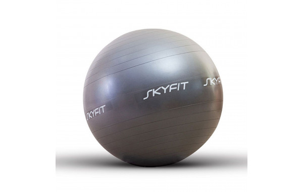 Гимнастический мяч 75см SkyFit SF-GB75s серебристый 600_380