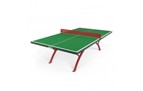 Антивандальный теннисный стол Unix Line 14 mm SMC TTS14ANVGRR Green\Red 600_380