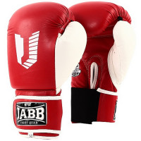 Перчатки боксерские (иск.кожа) 6ун Jabb JE-4056/Eu 56 красный\белый