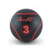 Набивной мяч 3 кгAerofit AFMB3 черный\ красные полоски 75_75