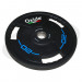 Диск олимпийский Oxide Fitness OWP02 D50мм полиуретановый, с 3-мя хватами, черный 20кг. 75_75