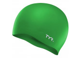 Шапочка для плавания TYR Wrinkle Free Silicone Cap LCS-310 зеленый