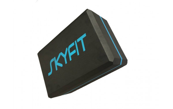 Блок для йоги SkyFit SF-YBb черный 600_380