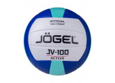 Мяч волейбольный Jogel JV-100 р.5, синий\мятный
