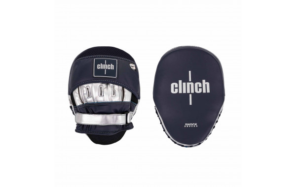 Лапы Clinch Shock Absorb Mitt темносине-серебристые C548 600_380