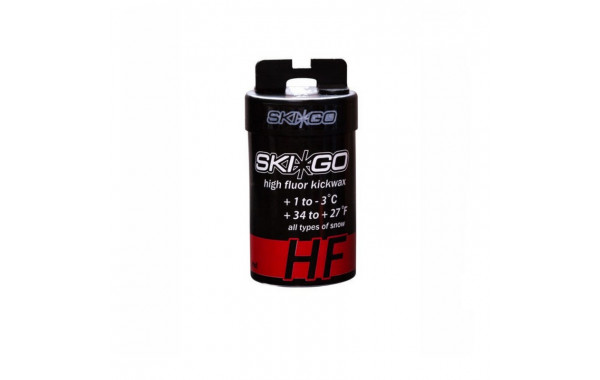 Мазь держания Skigo HF Kickwax Red (все типы снега) (+1°С -3°С) 45 г 600_380