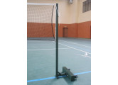 Стойки бадминтонные мобильные Atlet с противовесами по 40 кг тренировочные (пара) IMP-A107