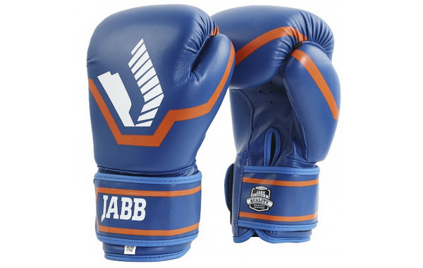 Боксерские перчатки Jabb JE-2015/Basic 25 синий 6oz 600_380