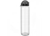 Бутылка для воды LIFESTYLE со шнурком, 500 ml., straight, прозрачный КК0158