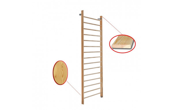 Стенка шведская 320х100см массив.сосна Dinamika ZSO-000086 600_380