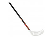 Клюшка для флорбола RealStick Tribal Jr MR-KF-TR70-WH, 70см,прямой крюк,пластик,черн-бел-оранж