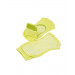 Носки противоскользящие, с открытыми пальцами и подъемом Bradex SF 0276 желтый 75_75