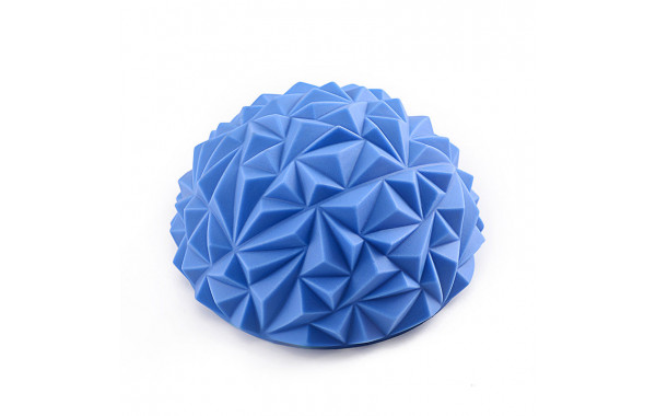 Полусфера массажная круглая надувная Sportex C33512-1 (синяя) (ПВХ) d-16,5см 600_380