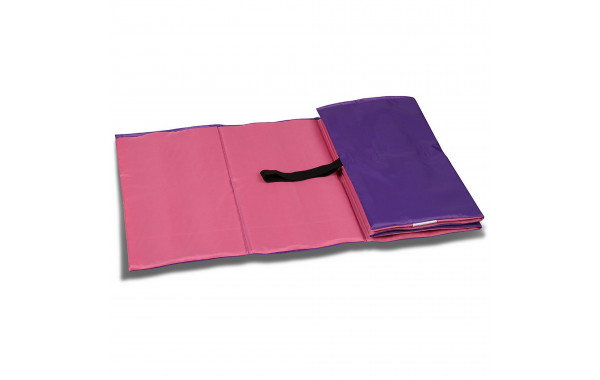 Коврик гимнастический детский Indigo полиэстер, стенофон SM-043-PV розово-фиолетовый 600_380