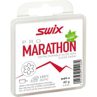 Парафин углеводородный Swix DHFF-4 Парафин Marathon white, 40g (Универсальная) 40 г.