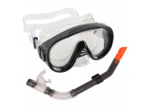 Набор для плавания Sportex юниорский, маска+трубка (ПВХ) E39246-4 черный