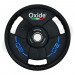 Диск олимпийский Oxide Fitness OWP02 D50мм полиуретановый, с 3-мя хватами, черный 20кг. 75_75