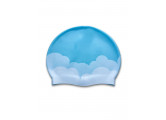Шапочка для плавания Atemi PSC413 голубая (облака)