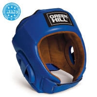 Кикбоксерский шлем Green Hill Best WAKO Approved HGB-4016w, синий