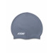 Шапочка для плавания Atemi kids silicone cap Asphalt grey KSC1GY серый 75_75