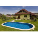 Морозоустойчивый бассейн Ibiza овальный глубина 1,5 м размер 6,0х3,2 м, мозаика 75_75