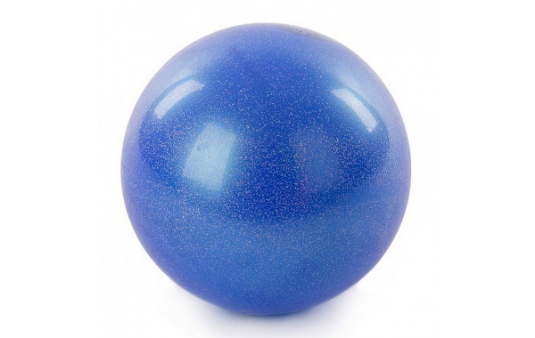 Мяч для художественной гимнастики 15 см AB2803B синий металлик 600_380