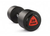 Гантель серии ZVO уретановое покрытие красная вставка 38 кг Ziva ZVO-DBPU-1025