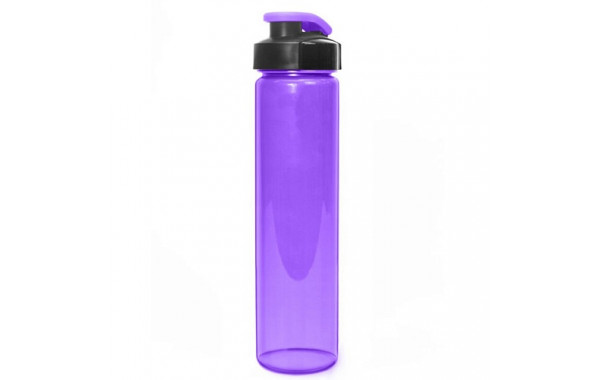 Бутылка для воды HEALTH and FITNESS, 500 ml., straight, прозрачно/фиолетовый КК0160 600_380