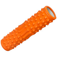 Ролик для йоги Sportex 45х11см, ЭВА\АБС E40750 оранжевый